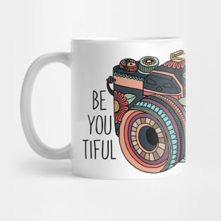 be YOU tiful Camera Mug